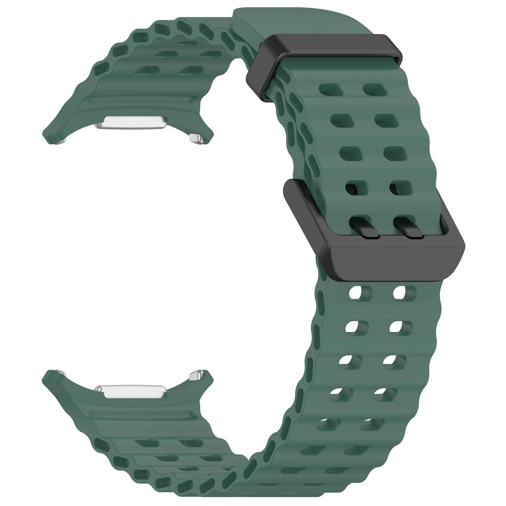 Vysoce kvalitní silikonový řemínek pro Samsung Galaxy Watch Ultra 47mm Měkký sportovní řemínek pro Samsung Galaxy Watch7 Ultra Příslušenství pro chytré hodinky