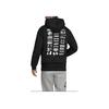 Adidas Athletics Pack Casual Sport Drawstring Pullover Hoodie Men Tops Black EA0370