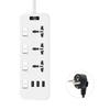 Universal Power Strips 2500W Flat Outlet Extender Cord Durable Electric Plug Socket  Home