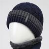 Autumn and winter hats men's knitted old hats grandpa wool to keep warm winter ear protectors thickened hats