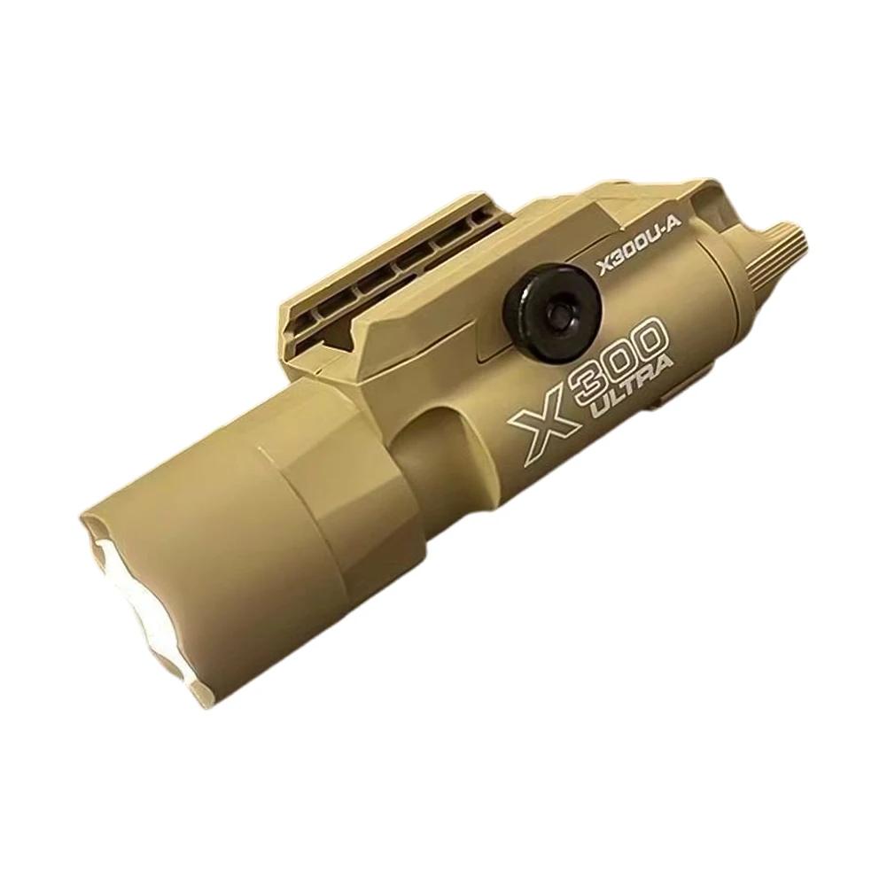 MultiFunctional X300U Scout Light Gun Light Lanterna Rifle Strobe Flashlight Fit 20mm Rail Airsoft Hanging FlashlightHunting