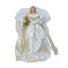 12 inch Angel Tree Topper for Shop Tabletop Cafe Angel Treetop Festival Party Indoor for Christmas wedding decoration