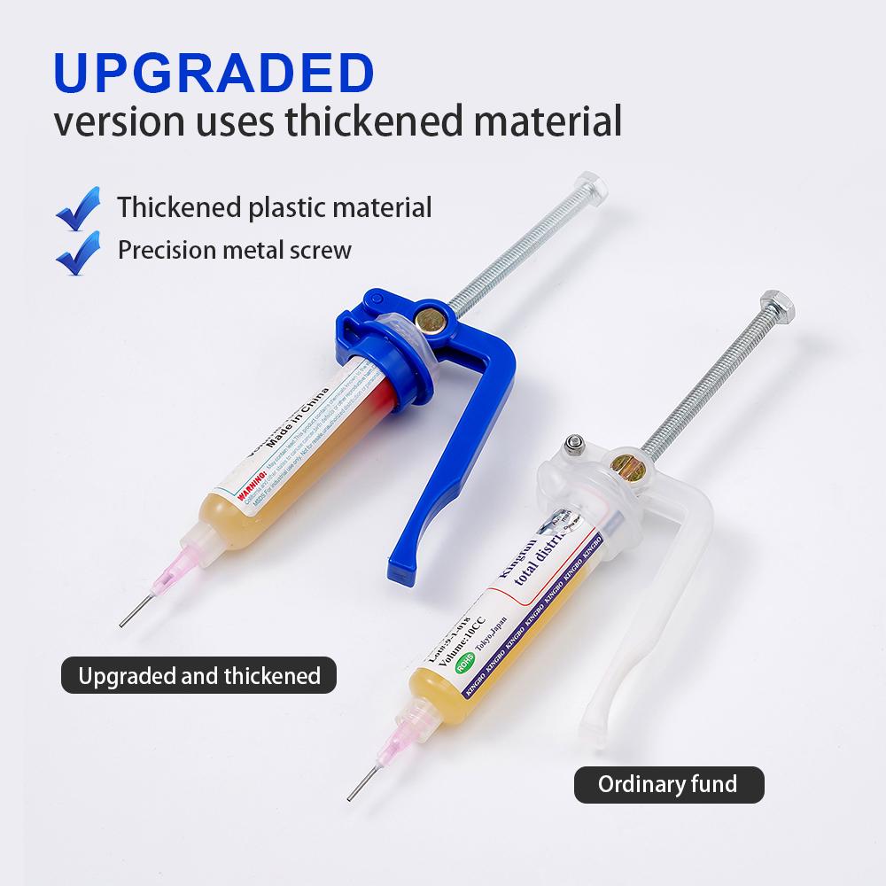 Needle Booster TubeMate Solder Paste Extruder Welding 10CC Solder Oil Accessories Glue Rod Boosters Discharge Oil Putter Tools