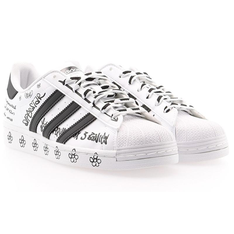 Adidas Superstar 'Sharpie Pack Graffiti White Black' Sneakers GV9804