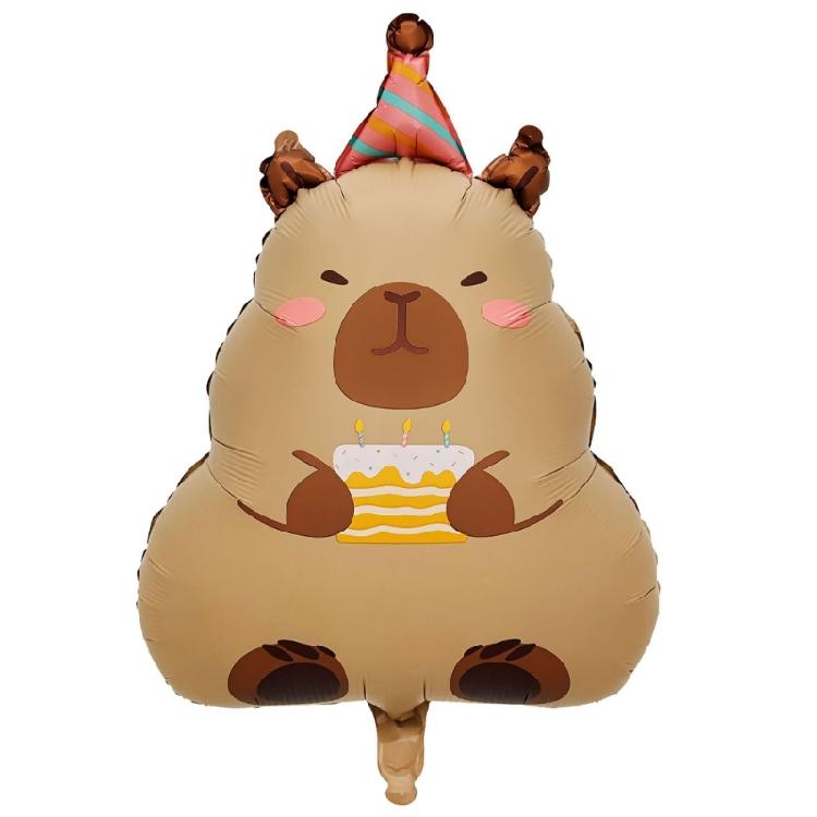 Set Of 10 Portable Capybara Balloons Festival Decoration For Festival Occasion And Happy Gatherings Easy To Use