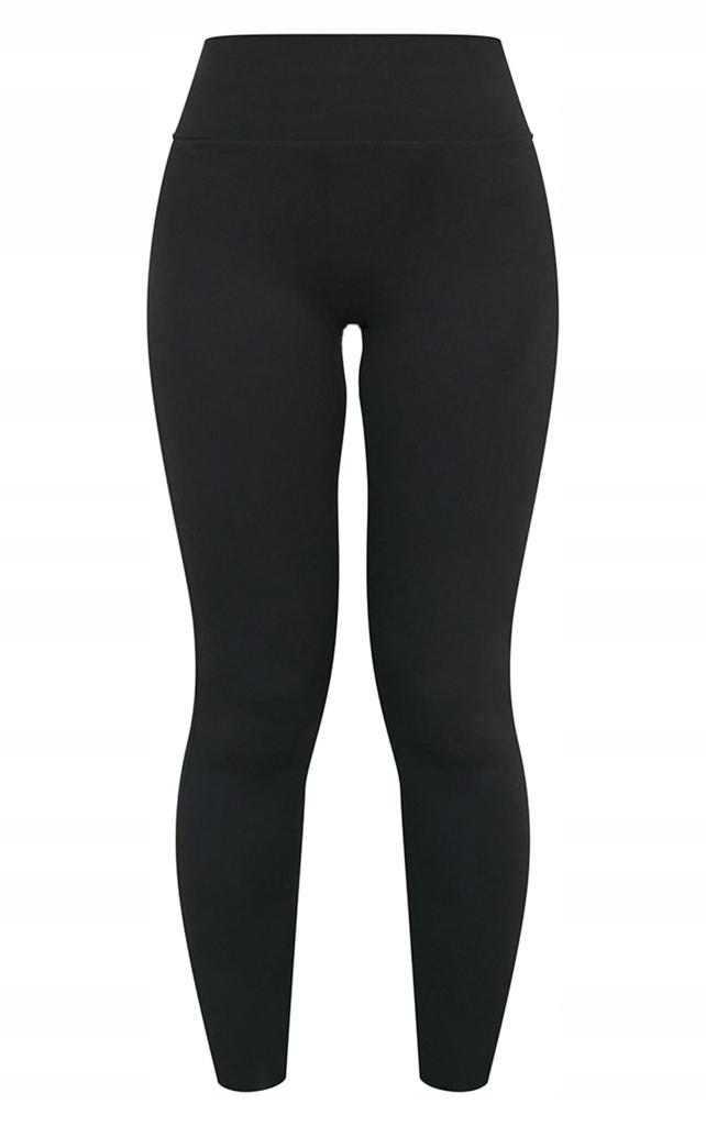 Prettylittlething Legginsy Czarne Sportowe 36 0A3C4_B*