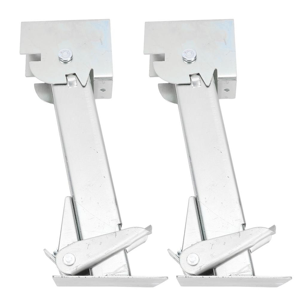 2PCS Stabilizer Jack 650lbs Support 1000lbs Lifting Capacity Galvanized Telescoping Adjustable Swing Down Stabilizer