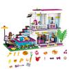 Villa Building Model Building Blocks Toys Friends Series Kids Educational Toys Gifts