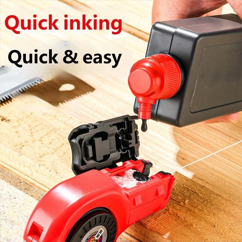 Woodworking Tool Manual Ink Marker Scriber Chalk Lines Professional Wood Working Scriber Drawing Line Marker