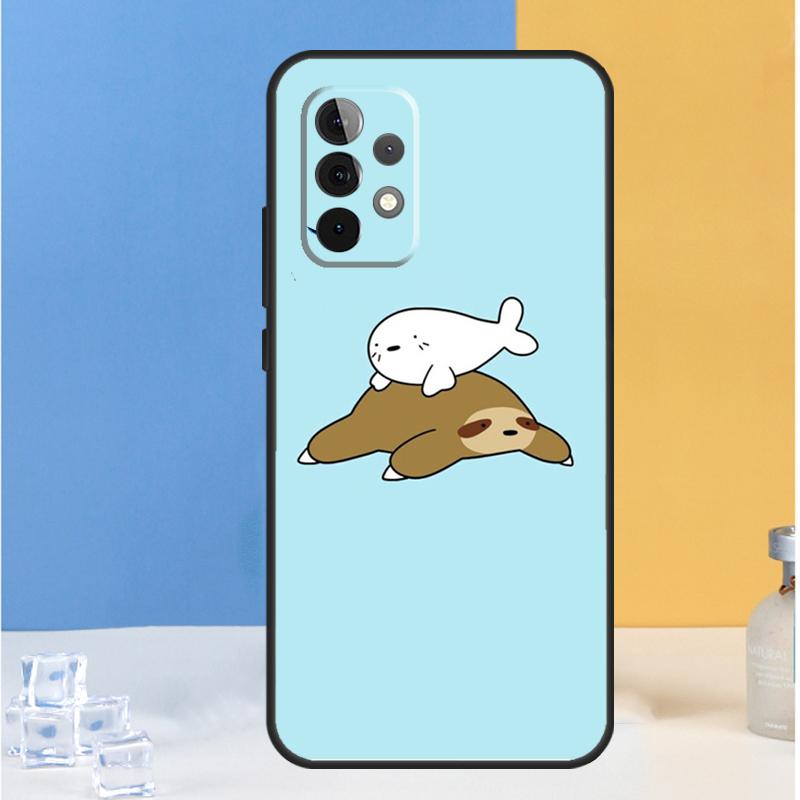Baby Seals For Samsung Galaxy A13 A33 A53 A36 A26 A05 A06 A16 A54 A34 A14 A32 A52 A55 A35 A15 A56 Case