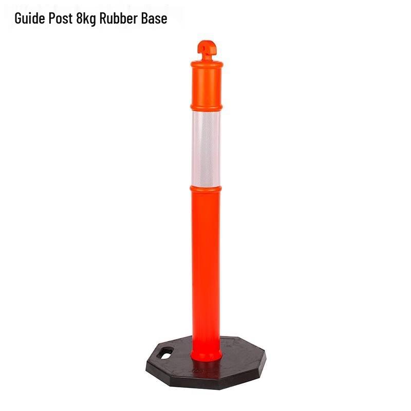 Reflective Traffic Warning Post
