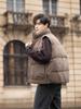 Men's Autumn Winter Stand Collar Warm Sleeveless Vest - Trendy Korean Style Slim Fit Jacket