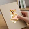 3D Shiba Inu Dog Belly Pinching Stickers Creative Cartoon Stress Relief Stickers Decoration For Phone Notebook Gifts