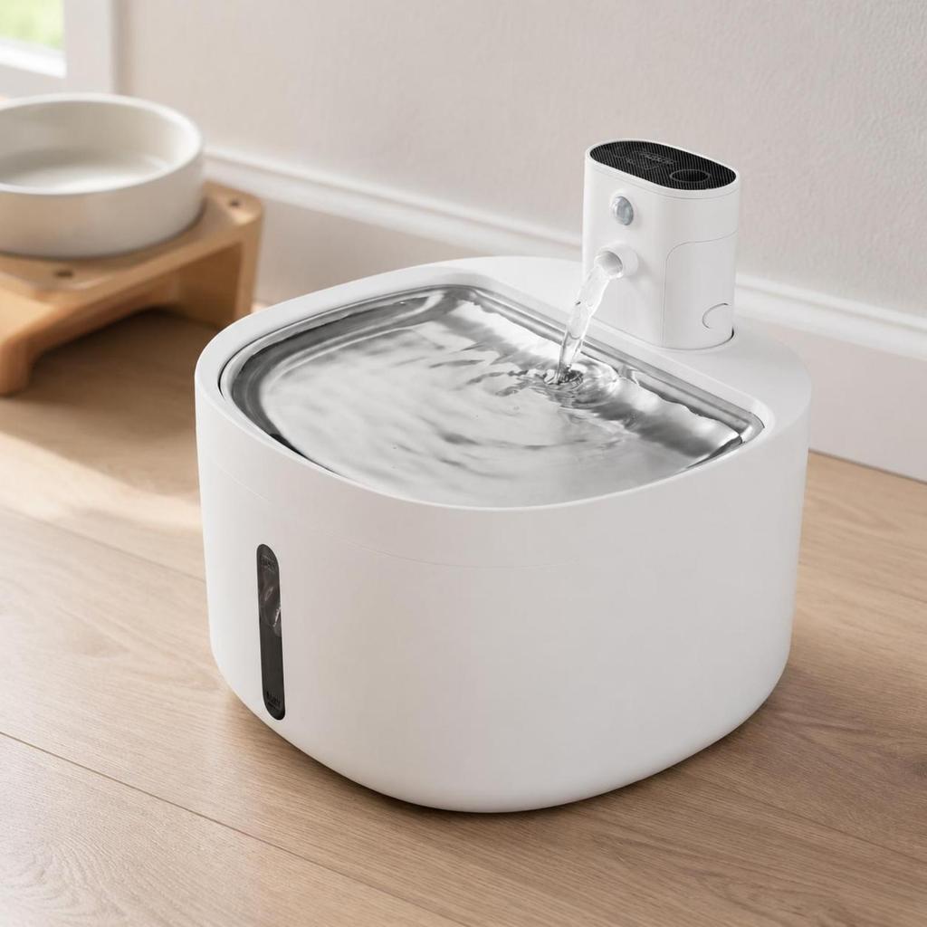Pet Drinking Water Dispenser Control Station Management Zone Side Outlet Automatic