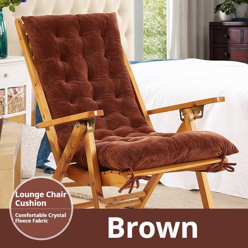 Thickened Lounge Chair Cushion Lazy Chair Cushion Beach Chair Cushion Foldable Double-sided Comfortable and Breathable