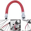 2 Pcs Outdoor   Pumping Cycling Bike Inflatable Pump Extension Tube(copper)
