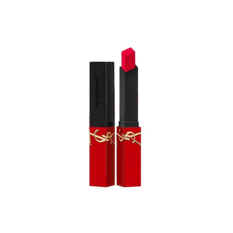 

SAINT LAURENT Помады-тюбики Total Crimson из кожи Бархатные Стойкий комплекс 2,2 г Нежные #21
