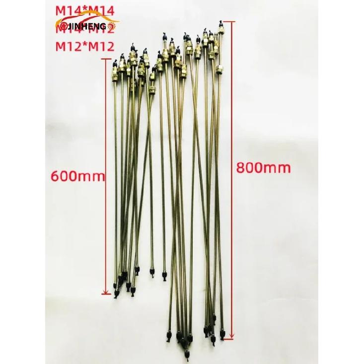 High Pressure Diesel Pipe Oil Tube 6x2mm 600mm 800mm for Fuel Injection Pump Test Bench Spare Part
