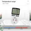 Timer Socket Thermostat Digital Temperature Controller EU Plug Outlet With Timer Switch Heating Cooling AC 110V~230V