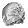 Custom Logo Sleeping Super Soft 19mm 100% Mulberry Silk Hair Bonnet Double Layer Daily Use All Seasons Fashion Bonnet