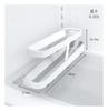 Egg Crate Holder for Refrigerators, 2-Tier Automatic Rolling Egg Crate, Egg Holder, Egg Storage Case for Refrigerators, Clean and Easy To Clean