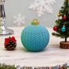 Vánoční koule ozdoba imitace háčkování slavnostní strom ozdoby vnitřní venkovní sváteční dekor
