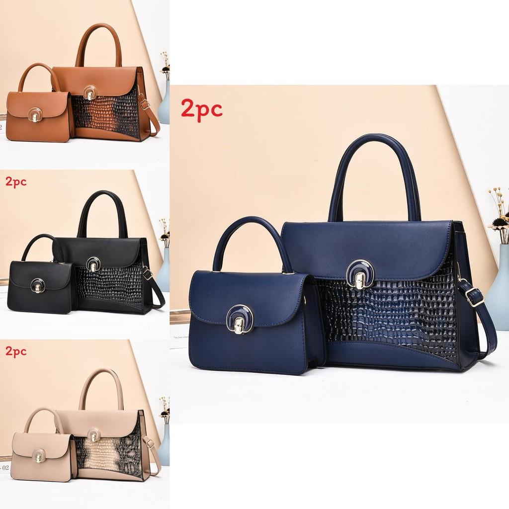 Pu Tote Bag With With Serpentine Print Design And Inner Pouch For Casual Travel Ladies Office Use