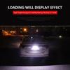 Car Reversing Light Car License Plate Lamp 45/90 SMD LED Bulbs Brake External License Plate  Waterproof Lamps Bar Red+White