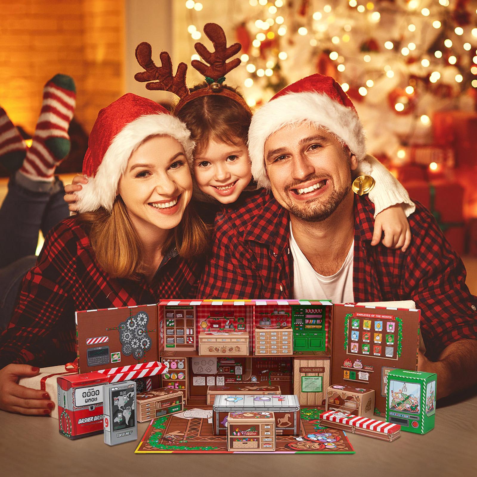 

Advent 24-day Countdown Calendar, A Gift For Children, Relatives, And Friends, A Surprise Every Day One Size