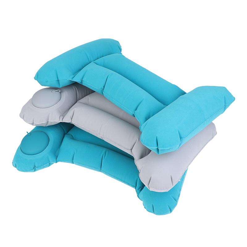 Inflatable Travel Nursing Waist Pillow, Blow Up Lumbar Body Back Support Pillow For Airplane Long Flight Journey Travel Airplane
