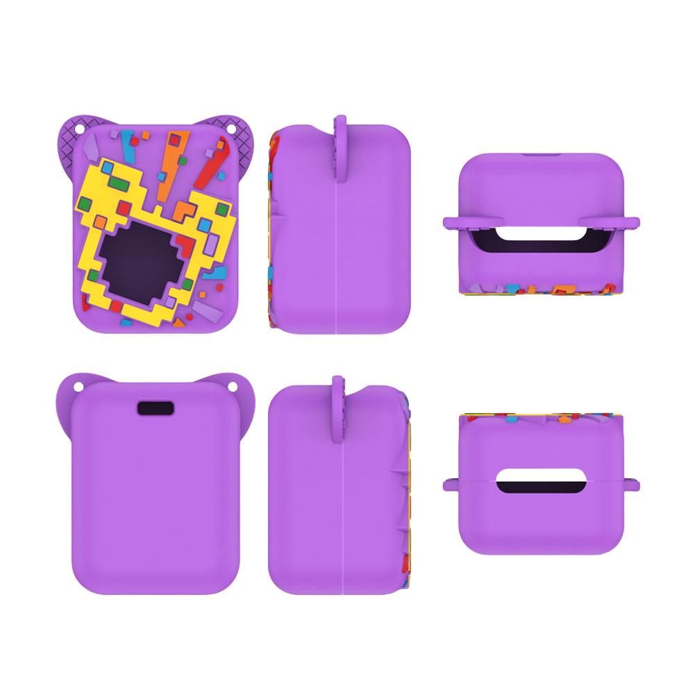 Silicone Case Washable Silicone Protective Cover with Lanyard Protector Cover for Bitzee Dis Ney Interactive Toy Electronic Pets