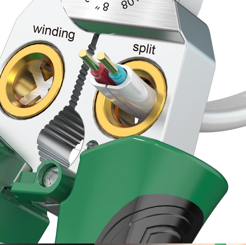 8-in-1 Multi-Function Stainless Steel Wire Stripping and Cutting Pliers for Electricians