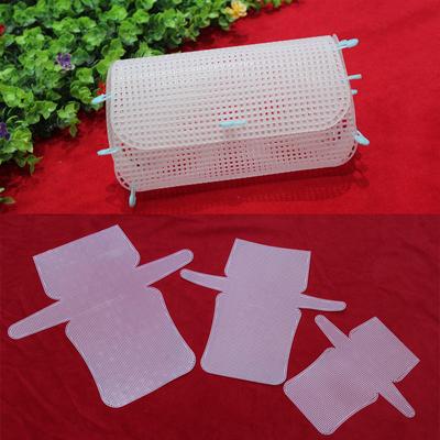 Knitting & Weaving Plastic Mesh Sheet Chenille Diy Bag Accessories Knit Helper