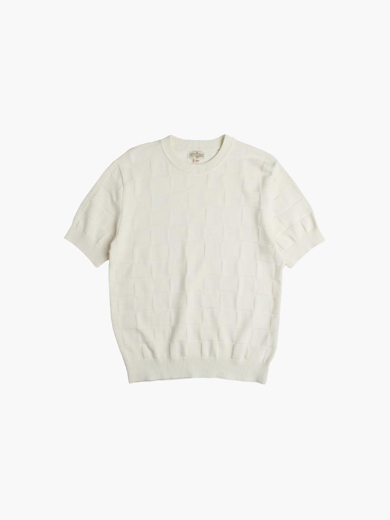 MILITORA Lot. 927 Checker Chat Knit Tee (Type A)