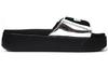 Women's Slides Puma Wmns Platform Slide TZ Metallic Wns 'Silver'