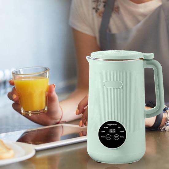 8-In-1 Automatic Nut Milk Maker 40Oz 1.2L Large Capacity Soy Milk Machine Homemade Oat Milk Complementary Food Machine with Delay Start Self Cleaning