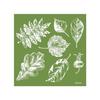 Silk Stencil - MEGACREA DIY - Nature Foliage - 15 X 15 Cm - Reusable - Fine Fabric