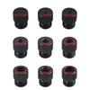 Professional 6Pcs Drill Guide Bushings Sturdy Carbon Steel Rustproof Drill Sleeve For 2mm To 10mm Hole Alignment