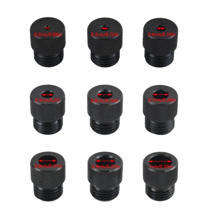 Professional 6Pcs Drill Guide Bushings Sturdy Carbon Steel Rustproof Drill Sleeve For 2mm To 10mm Hole Alignment