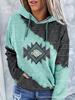 2026 Casual Ethnic Style Printed Hoodies For Autumn Winter Women Clothing Loose Hood Long Sleeve Pockets Streetwear Sweatshirts