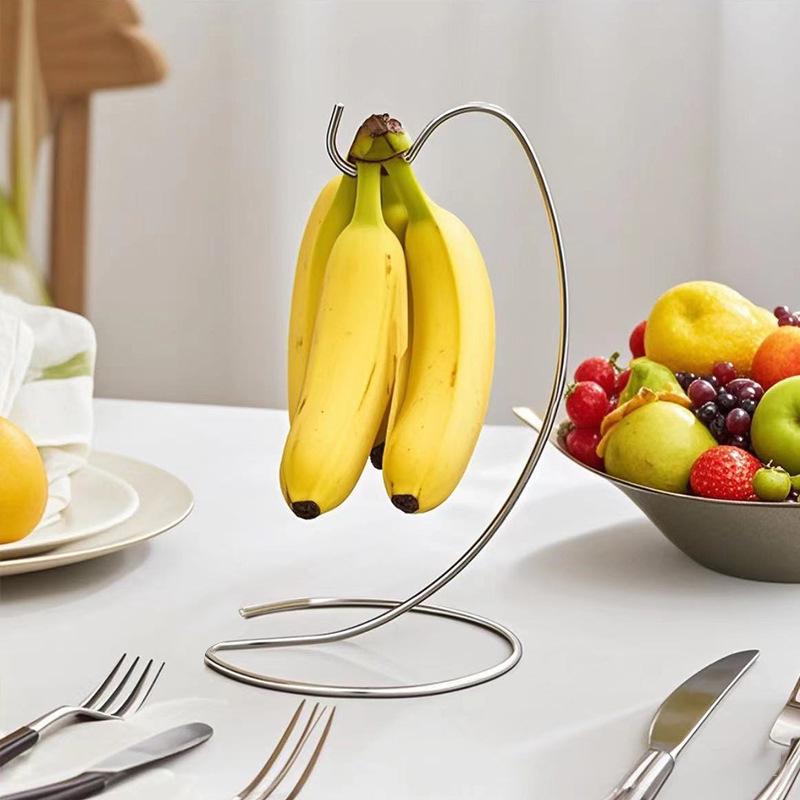 Hot Sale Banana Holder Stand - Cute Space Saving Rack Keeps Fruit Fresh for Kitchen Countertop, Must Have Kitchen Gadget