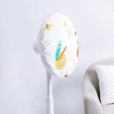 New Elastic Fabric Fan Cover Half Wrapped Round Elastic Heater Cover Universal Protective Dust Cover Household