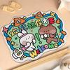 Cartoon Diatomaceous Earth Absorbent Bath Mat