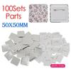 50MM Square Pin Button Maker Machine Fridge Magnets / Badge Press Rotating Machine 50x50mm Badge Materials for DIY Making