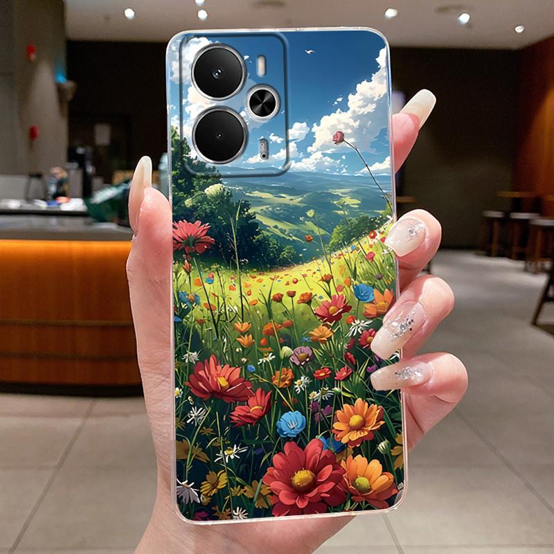 Hülle Für Realme 14 5G 14T 2025 Handyhülle Luxus Drache Niedlich Cool Jungen Mädchen Weiche Abdeckung Realme14 Realme14T Transparente Hüllen