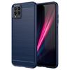 Carbon Fiber Texture TPU Case for T-Mobile Revvl 6x Pro 5G Revvl 6 T Phone Pro 5G Shockproof Protective Cover Funda Coque