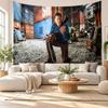 Evil Dead Ash Williams Wall Tapestry Home Decor Hanging Cloth Art Background Tapestry for Bedroom