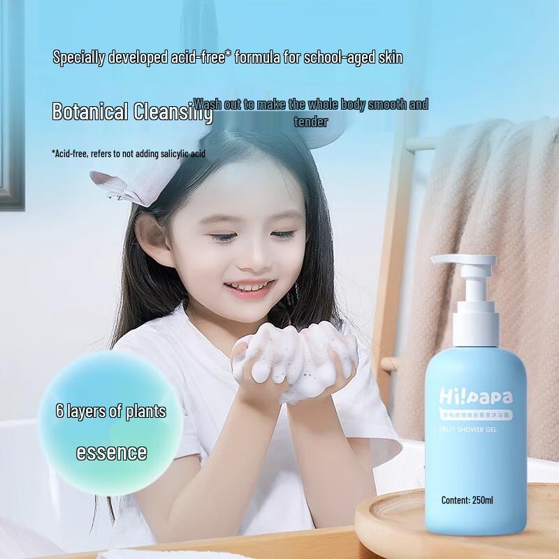 

Hi!papa Kids Colorful Fruit Shower Gel