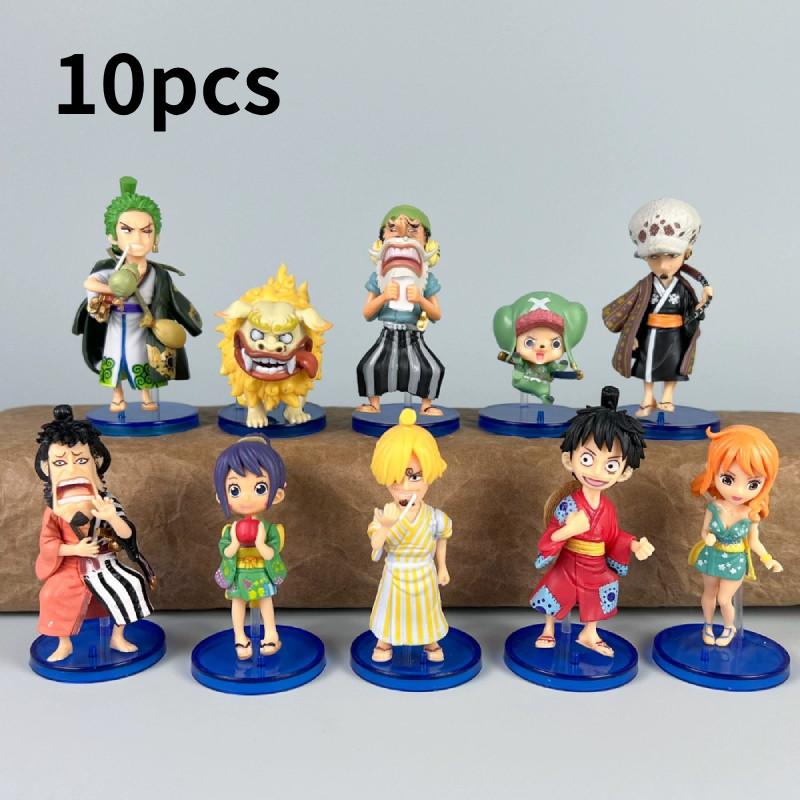Piece Anime One Pvc Action Figures Model Toy Doll Decoration Cute Gifts Kids