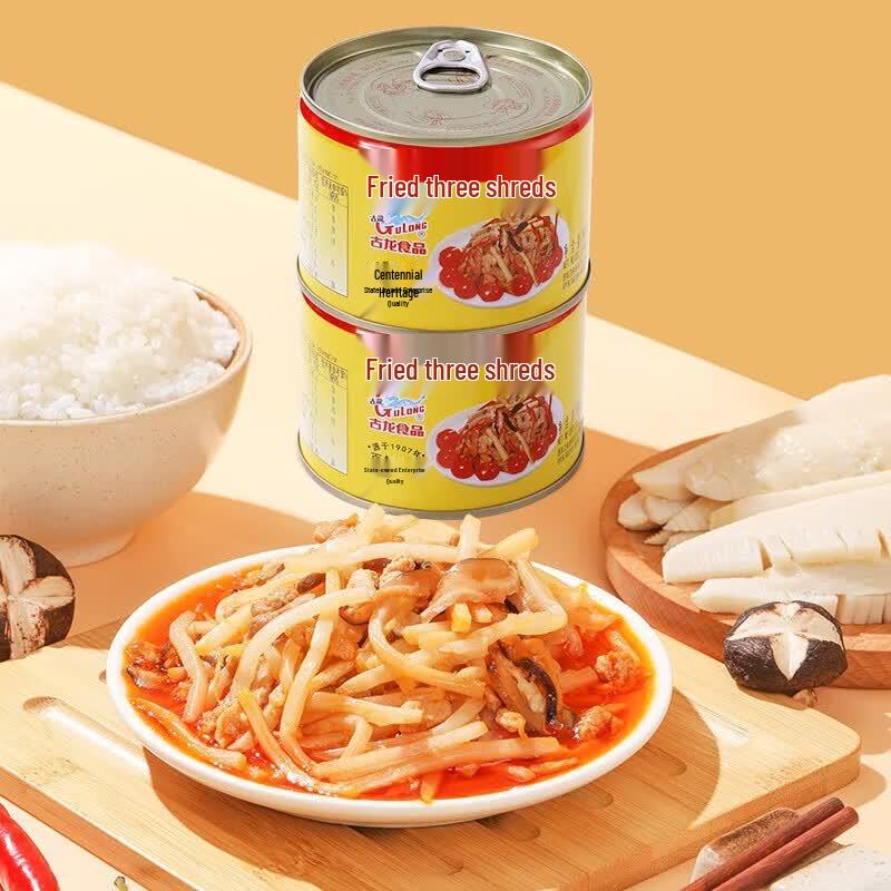 Gulong Stir-Fried Three Shreds Canned Side Dish